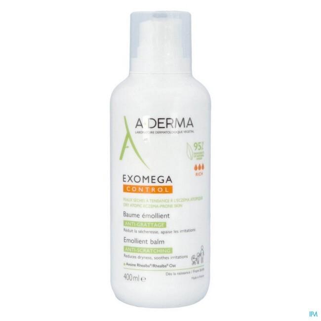 A Derma Exomega Control Balsam 400 Ml - Hudpleje Tilbud