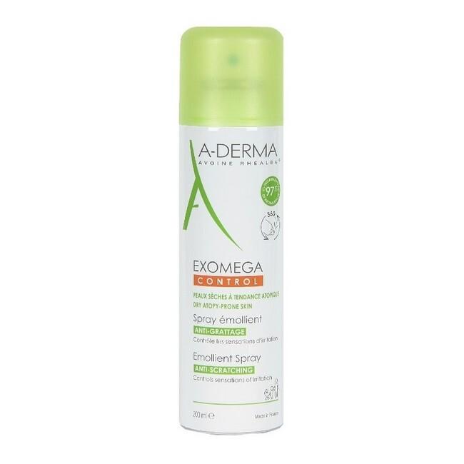 A-Derma Exomega Control Emollient Spray 200 ml - Tilbud!