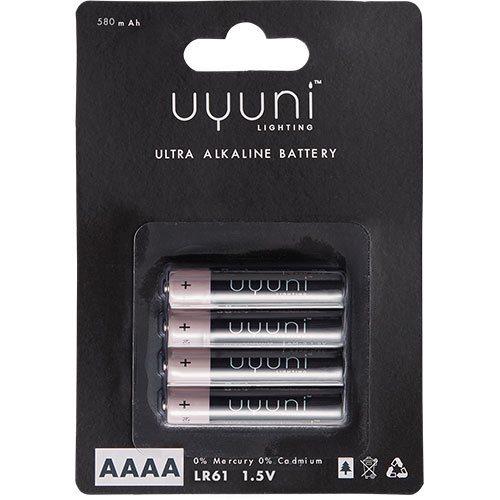 AAAA Batteri 1,5V 580mAh - 4 Pakke til gode priser!