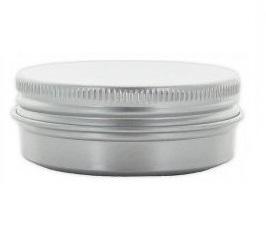 Økologisk DIY Aluminiumsdåse 15ml til Kosmetik