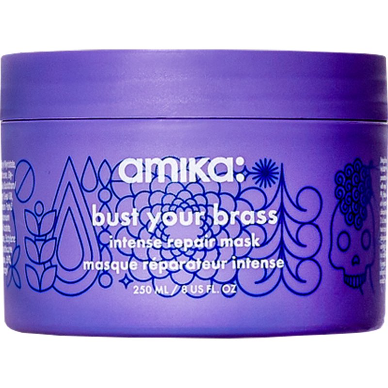 Amika: Bust Your Brass Kold Blond Hårmaske 250 Ml
