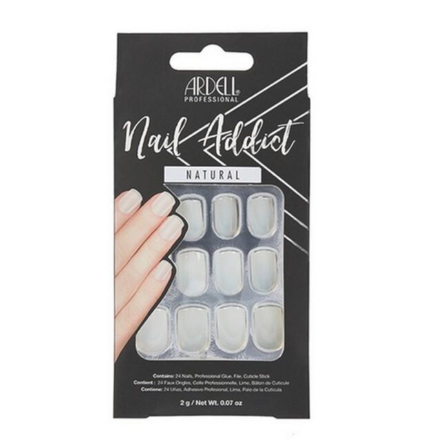 Ardell   Nail Addict Natural Square