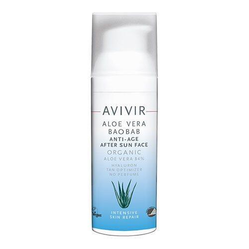 Avivir Aloe Vera Baobab Anti Age After Sun Ansigt 50 ml