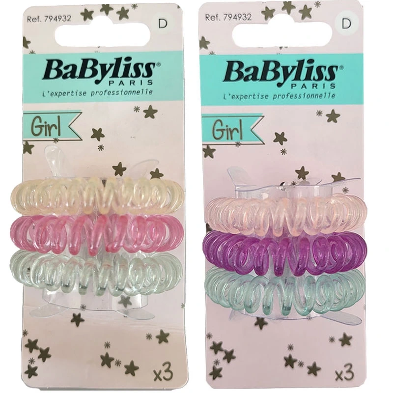 Babyliss Kids Spiral Elastics  794932  3 Pieces