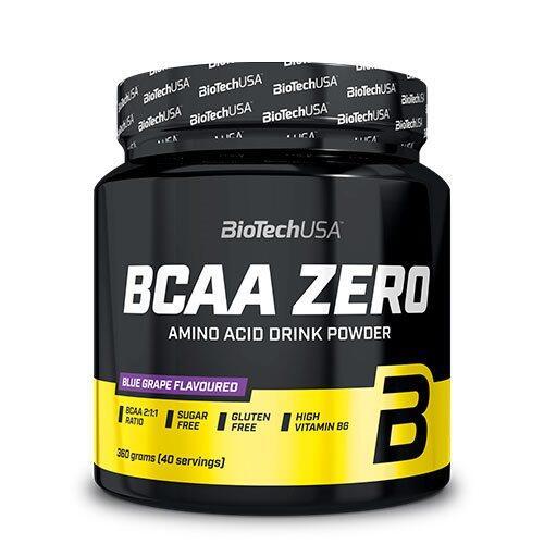 Biotech BCAA Zero Blå Traube 360g - Træningskosttilskud