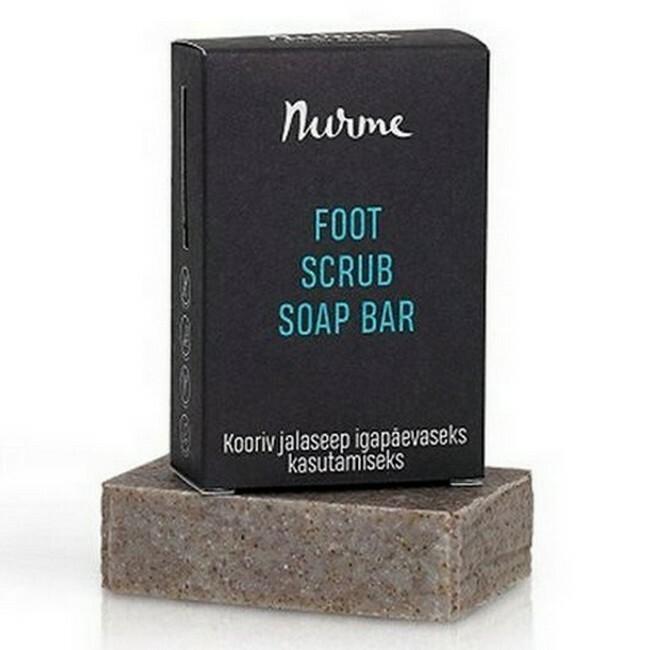 Skønheds sæbe til fodscrub - Nurme Foot Scrub Soap Bar