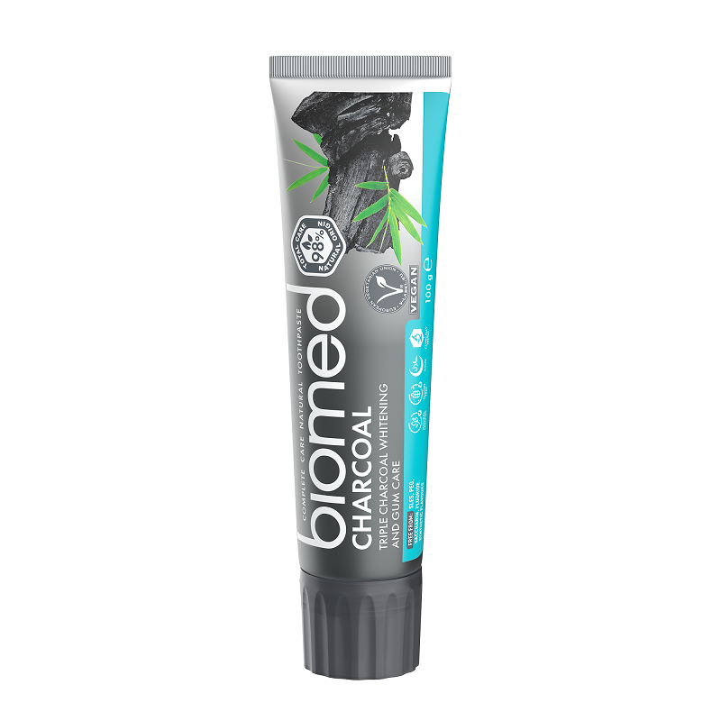 Biomed Charcoal Tandpasta  100 Ml