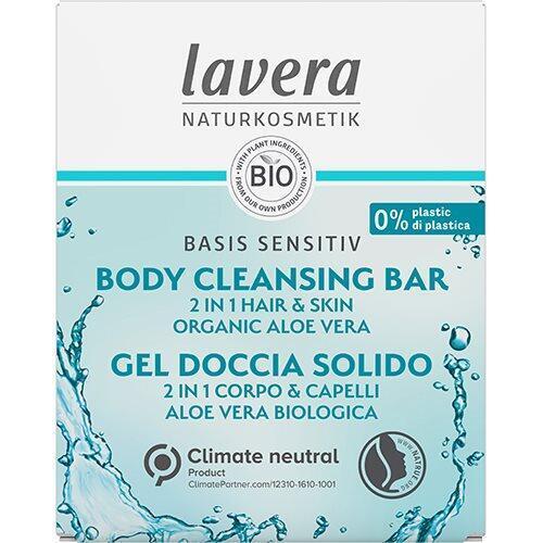 Lavera 2i1 Rensebar til Krop og Hår - Basis Sensitiv 50g