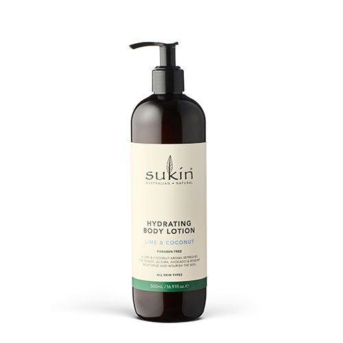Sukin Body Lotion med Lime & Kokos, 500 ml - Hydrering