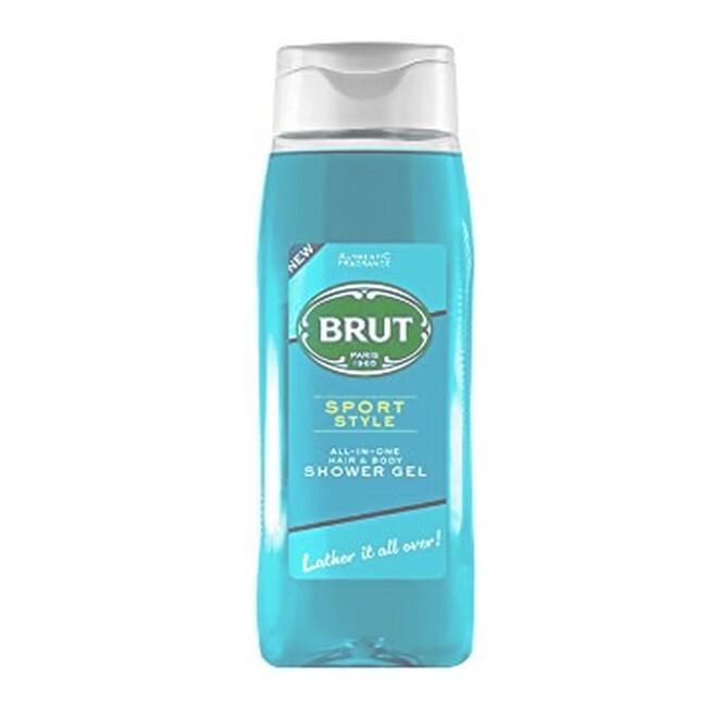 Brut Hair & Body Shower Gel Sport Style 500 ml - Fantastisk tilbud!
