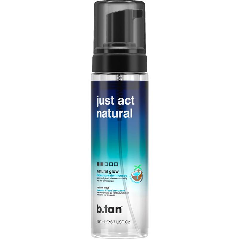 B Tan Just Act Natural Transparent Foam 200 Ml