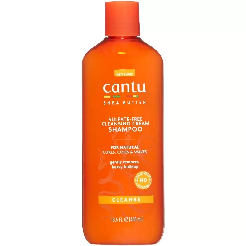 Cantu Shea Butter Rensecreme Shampoo 400 Ml - Skånsom Rensning