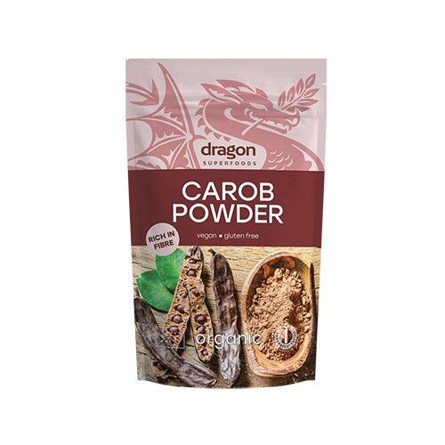 Økologisk Carob Pulver fra Dragon Superfoods - 200g