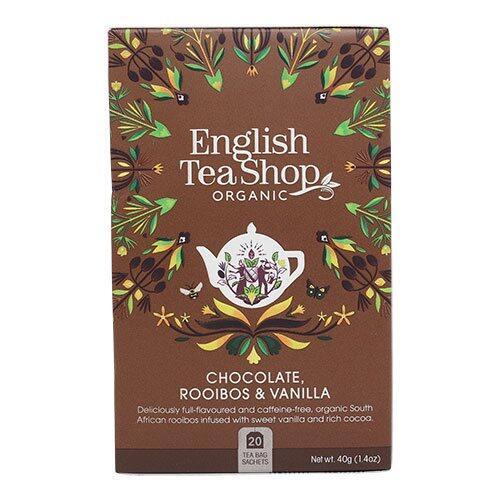 Engelsk Te Shop Chokolade Rooibos Vanilje 20 Breve