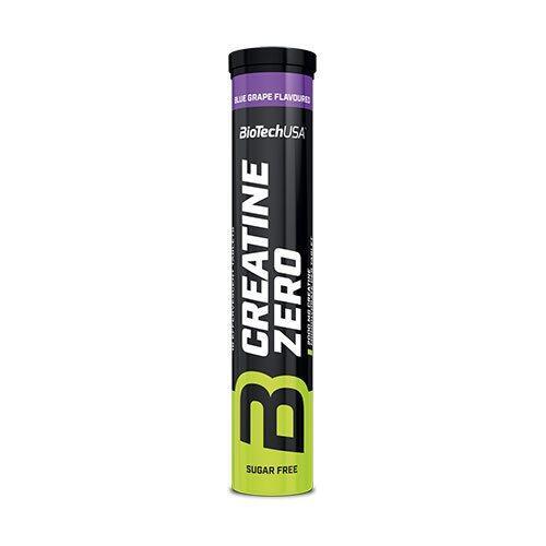 Biotech Creatine Zero Brusetabletter med Blå Druer - 18 Tab