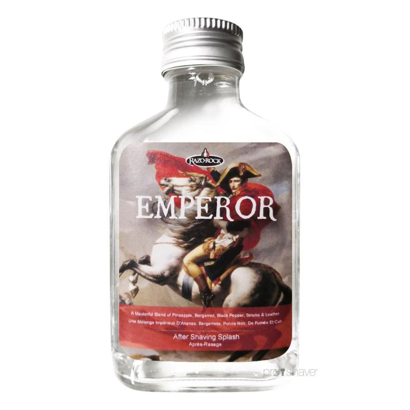 Razorock Emperor Aftershave Splash 100 Ml - Mandig Duft