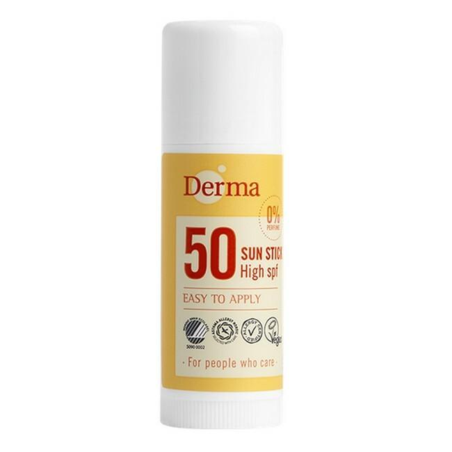 Derma   Solstift Høj Spf 50   18 Ml