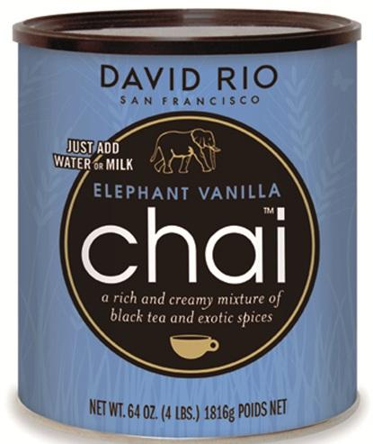David Rio Elephant Vanilla Chai 1816g - Te med vanilje