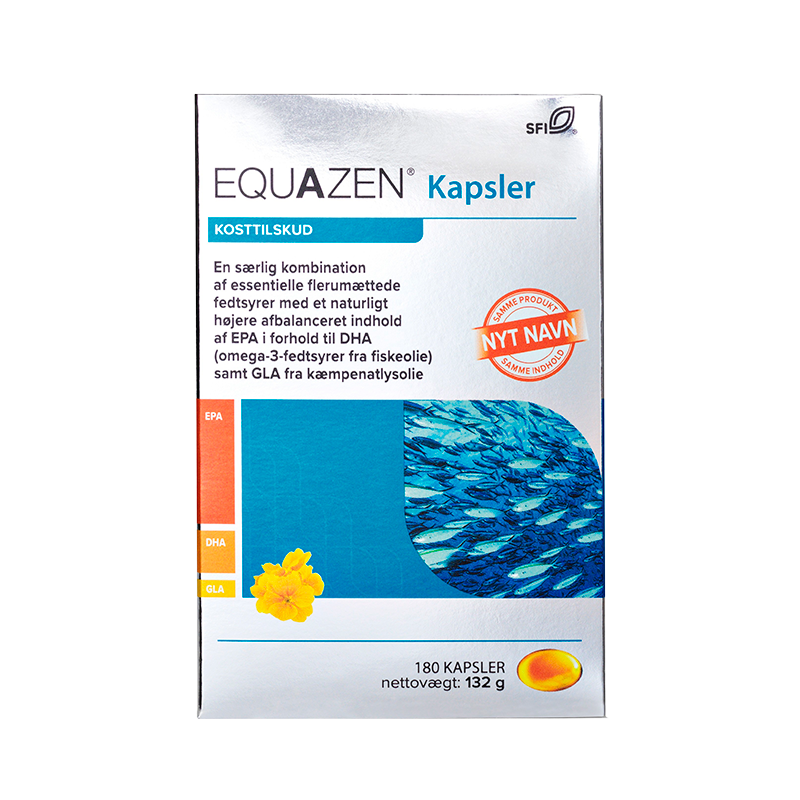Equazen Fiskeolie Kapsler  180 Kap