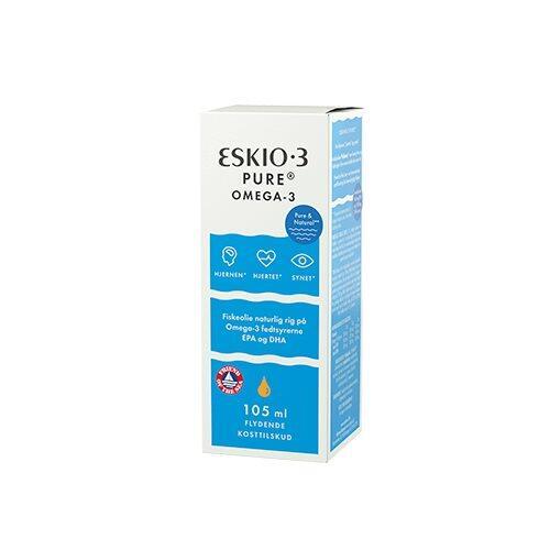 Eskio 3 Pure Omega 3 - Fiskeolie med EPA og DHA 105 ml