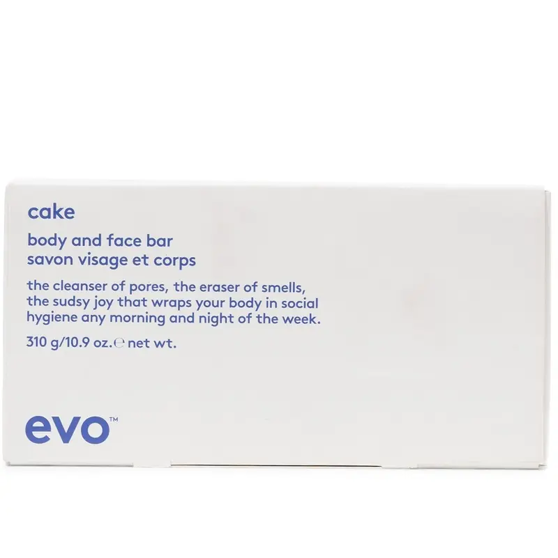 Evo Cake Body og Ansigtssæbe 310 Gr - Skånsom Rensning