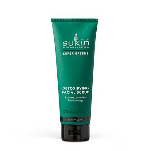 Sukin Facial Scrub Detoxifying Super Greens  125ml
