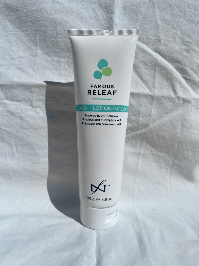 Famous Names Dadi Lotion Gold - Fodcreme på tilbud!