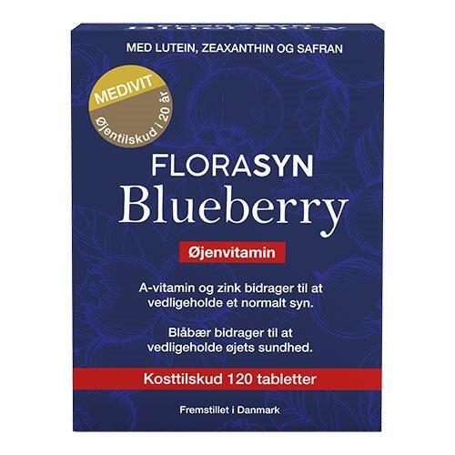 Florasyn Blueberry   120  Tabletter