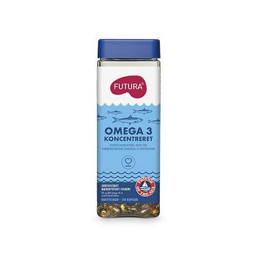Futura Omega 3 Koncentreret - 150 kapsler til skønhed