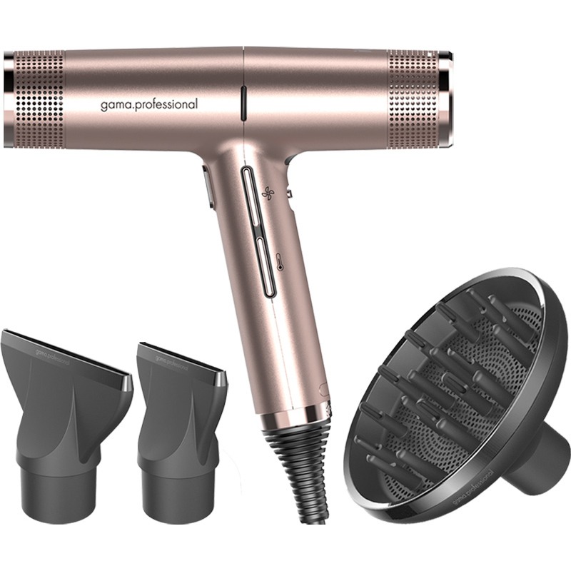Gama Professional Iq Hair Dryer   Rosegold