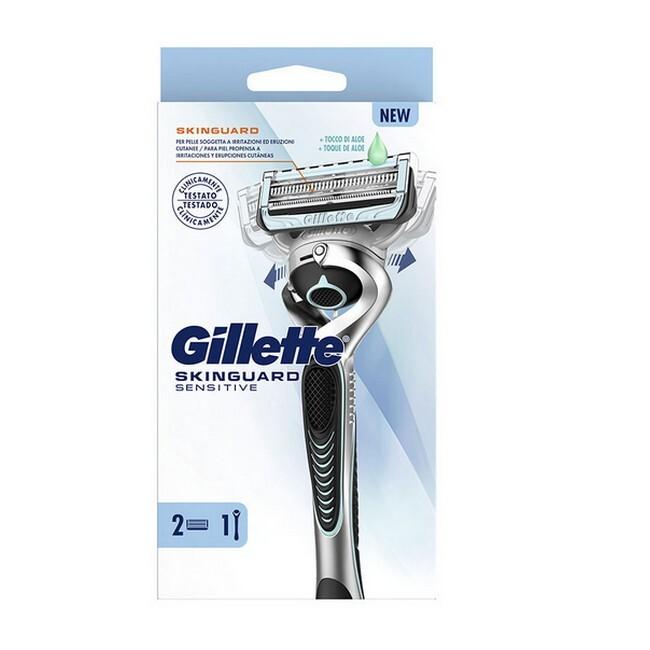 Gillette   Skinguard Sensitive Barberskraber   2 Barberblade