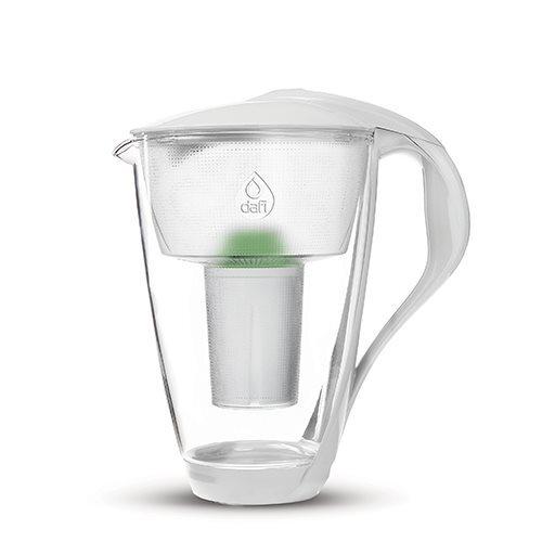 Dafi Glaskande 2 0l Glas  Hvid M  Alkaline Filter