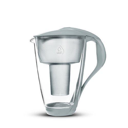 Dafi Glaskande 2 0l Glas  Stålgrå