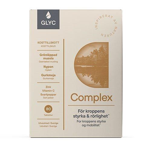 Glyc Complex med Omega-3 - 80 tabletter til skønhed