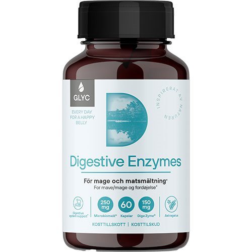 Glyc Digestive Enzymes   60 Kapsler