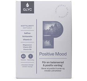 Glyc Positive Mood - 40 tabletter til velvære
