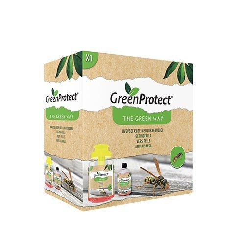 Greenprotect Hvepsefælde med Lokkemiddel - 1 Pakke