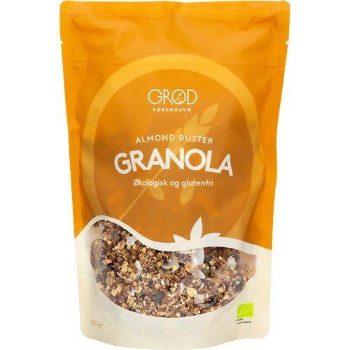 Økologisk Grød Almond Butter Granola - 350 Gram
