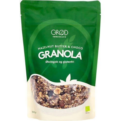 Grød Hazelnut Butter   Choco Granola økologisk   350 Gram