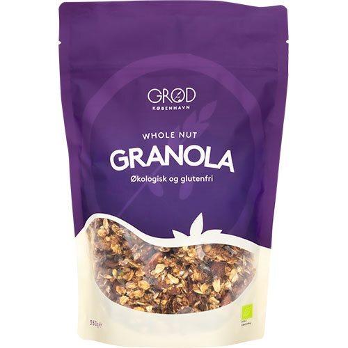 Grød Whole Nut Granola økologisk   350 Gram