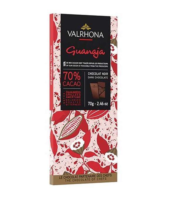 Valrhona Chokolade Guanaja 70g - Elegante Julegodter
