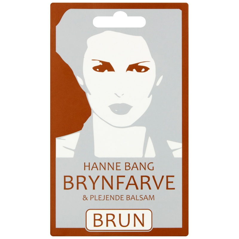 Hanne Bang Brynfarve Sæt - Brun til Hjemmebrug