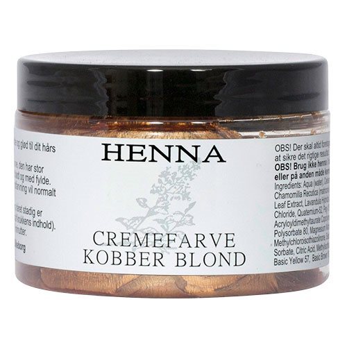 Henna Cremefarve   Kobber Blond  140ml
