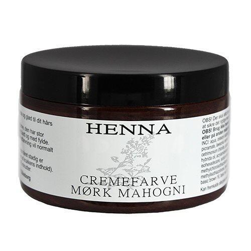 Henna Cremefarve Mørk Mahogni 140ml - Skab dybde i dit hår