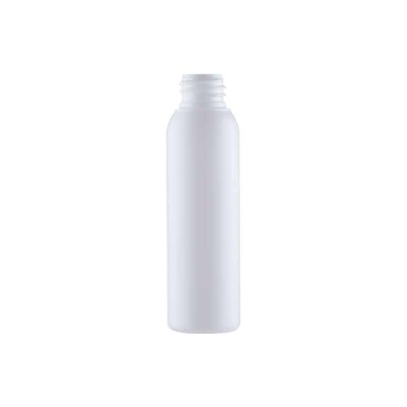 100 Ml  Mat Hvid Plastflaske   Hdpe   24 410