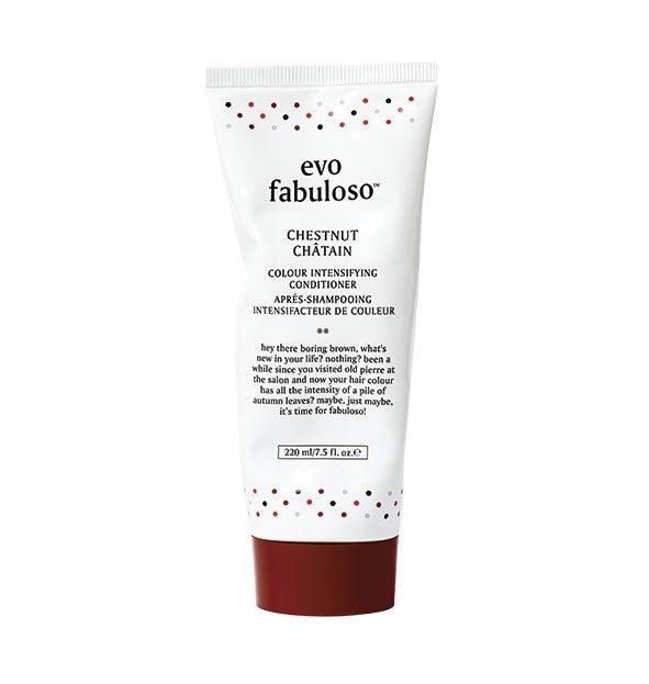 Evo Fabuloso Kastanje Balsam 220ml – Farveboost til Håret