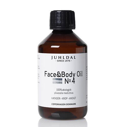 Juhldal Ansigts- og Kropolie No 4 Citrus 250ml - Økologisk Pleje