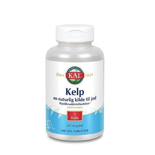 Kelp Indeh  225 Mcg Jod Fra Kelpplanten   500 Tabletter