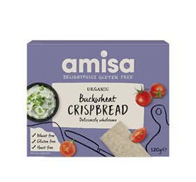 Amisa Glutenfri Knækbrød med Boghvede - 120g