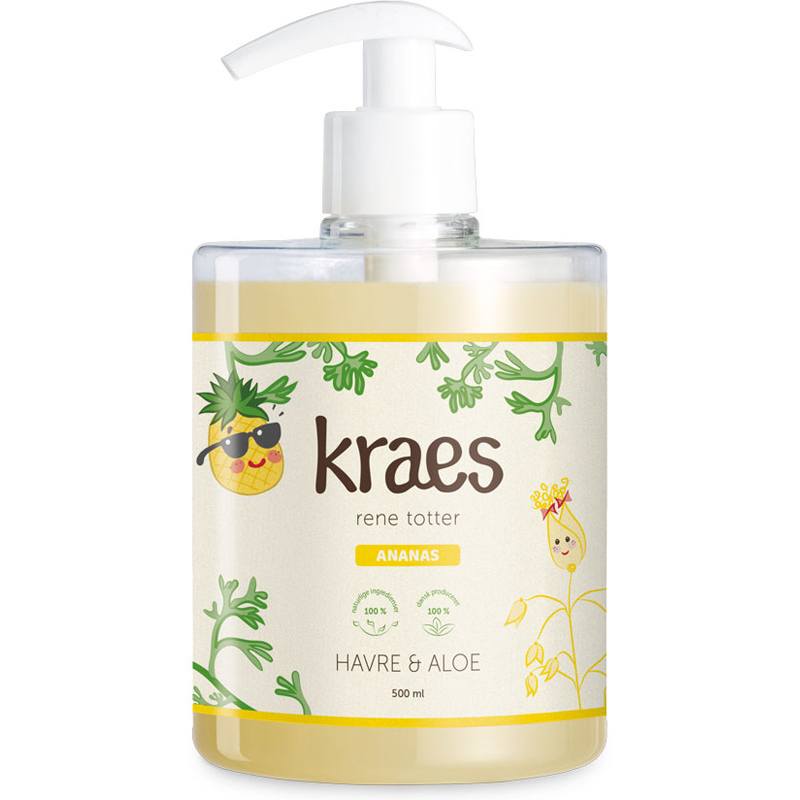Kraes Ananas Shampoo til Børn - 500 Ml